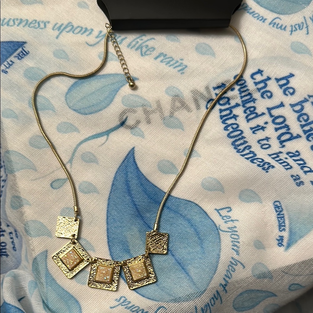 Apt. 9 Gold-Tone Square Necklace - Picture 2 of 5